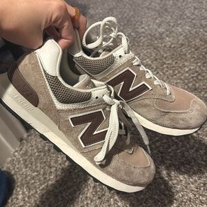 New Balance 574 Brown Sneakers